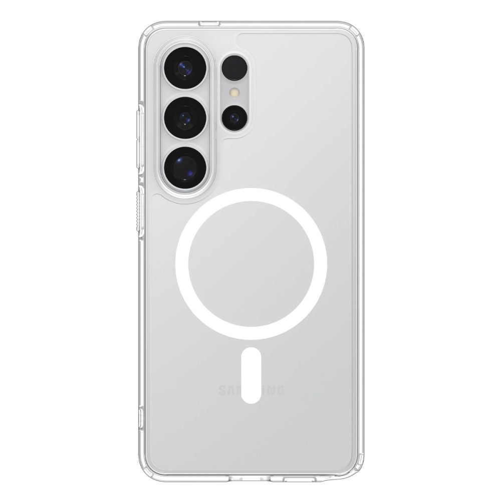 Husa MagSafe za Samsung Galaxy S26 Ultra S948, Spigen, Ultra Hybrid, Transparentna Bela ACS10679