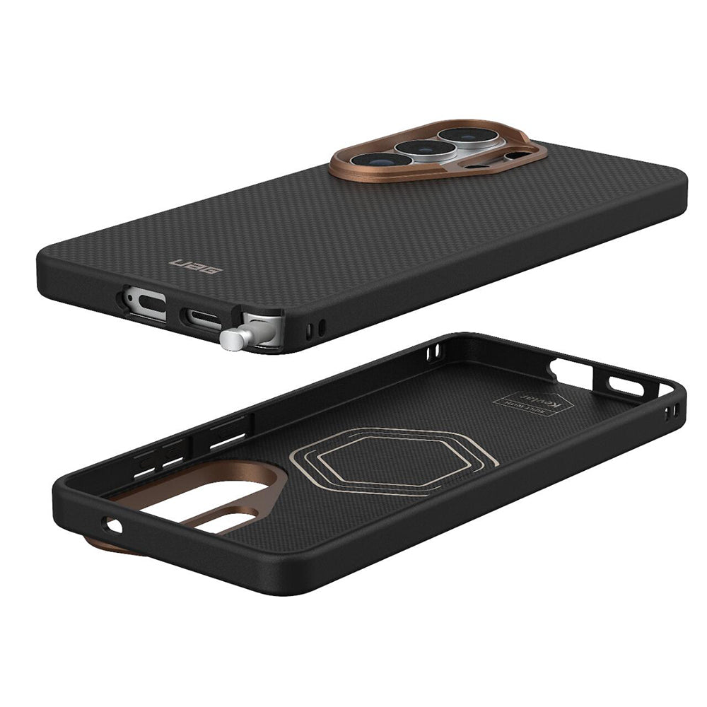 MagSafe futrola za Samsung Galaxy S26 Ultra S948, Urban Armor Gear, Fibr Armr, Crna Bronzana