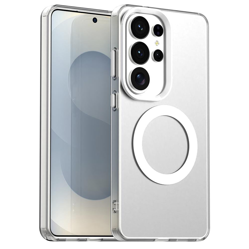 Futrola MagSafe za Samsung Galaxy S26 Ultra, Techsuit, CandyCase, Bela