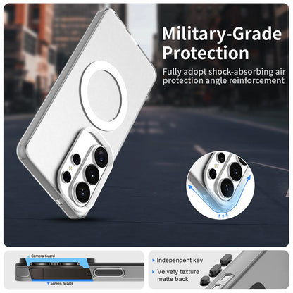 Futrola MagSafe za Samsung Galaxy S26 Ultra, Techsuit, CandyCase, Bela