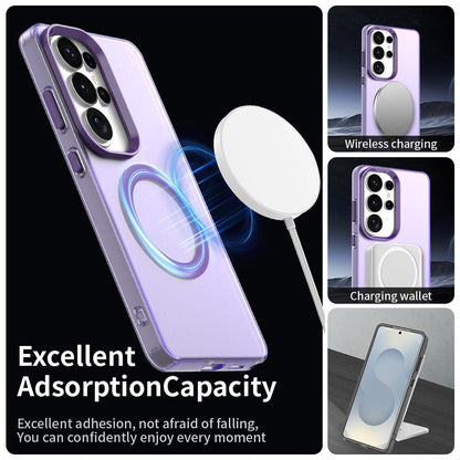Futrola MagSafe za Samsung Galaxy S26 Ultra S948, Techsuit, CandyCase, Ljubičasta