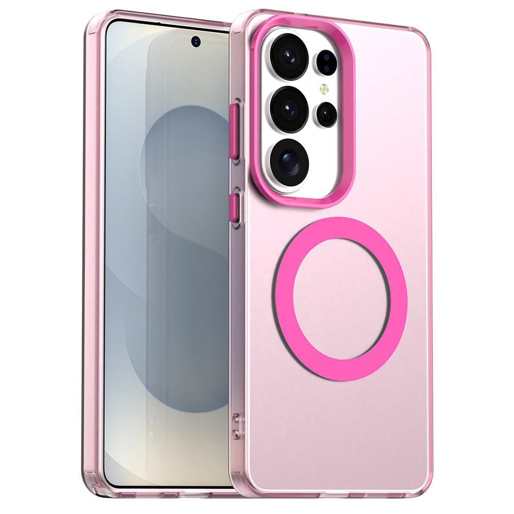 Futrola MagSafe za Samsung Galaxy S26 Ultra S948, Techsuit, CandyCase, Roze