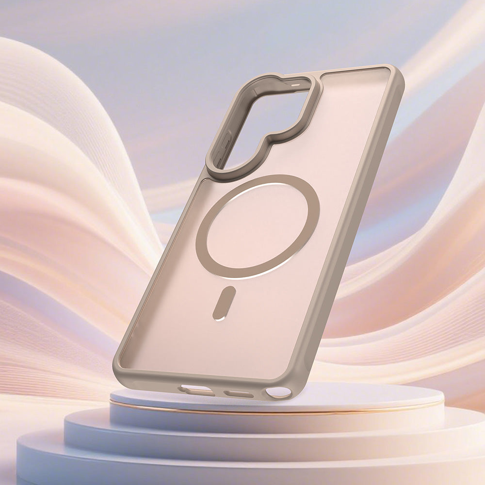 Futrola MagSafe za Samsung Galaxy S26 Ultra, Techsuit, HaloFrost II, Zlatna