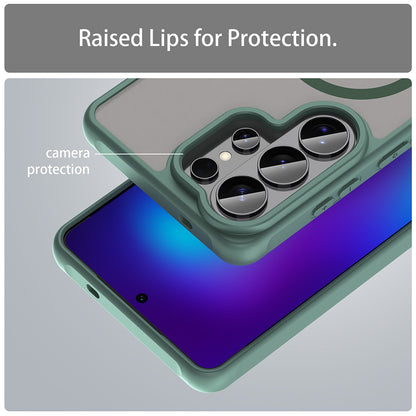 Futrola MagSafe za Samsung Galaxy S26 Ultra, Techsuit, HaloFrost II, Zelena