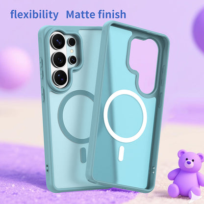 Futrola MagSafe za Samsung Galaxy S26 Ultra, Techsuit, HaloFrost II, Svijetlo Zelena