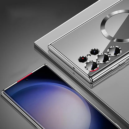 Futrola MagSafe za Samsung Galaxy S26 Ultra, Techsuit, Luxury Crystal, Svetlo Ljubičasta