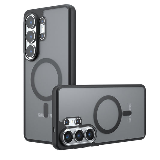 Futrola MagSafe za Samsung Galaxy S26 Ultra, Techsuit, PureFrost, Satin Crna