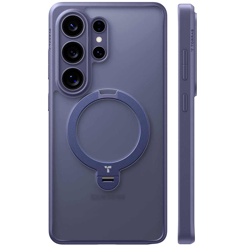 Husa MagSafe za Samsung Galaxy S26 Ultra, Torras, Ostand Spin, Mov