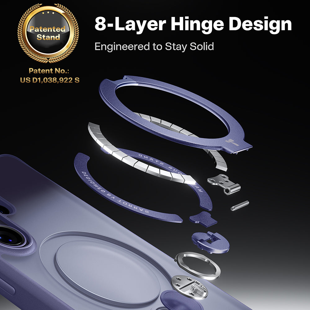 Husa MagSafe za Samsung Galaxy S26 Ultra, Torras, Ostand Spin, Mov