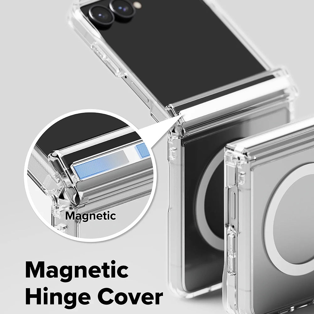 MagSafe futrola za Samsung Galaxy Z Flip8 F776, Ringke, Fusion Flap, Providna