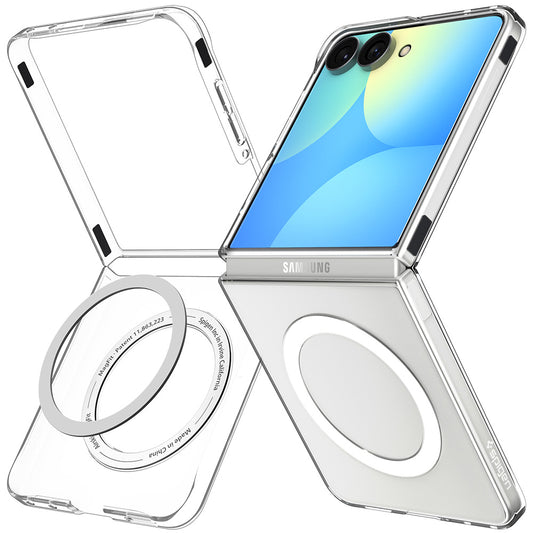 MagSafe futrola za Samsung Galaxy Z Flip8 F776, Spigen, Air Skin, Providna Bela ACS11521