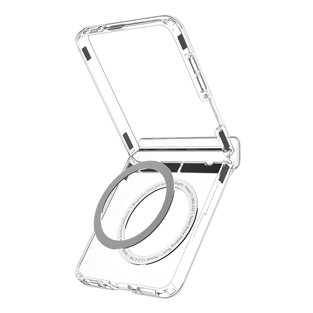 MagSafe futrola za Samsung Galaxy Z Flip8 F776, Spigen, Ultra Hybrid Pro, Providna Bela ACS11524
