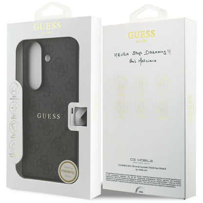 Futrola MagSafe za Samsung Galaxy Z Fold7 F966, Guess, 4G Classic, Crna