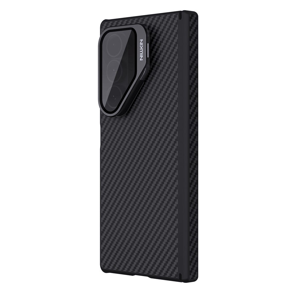 MagSafe futrola za Samsung Galaxy Z Fold7 F966, Nillkin, CarboProp sa providnim crnim poklopcem za objektiv, Crna