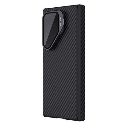 MagSafe futrola za Samsung Galaxy Z Fold7 F966, Nillkin, CarboProp sa providnim crnim poklopcem za objektiv, Crna