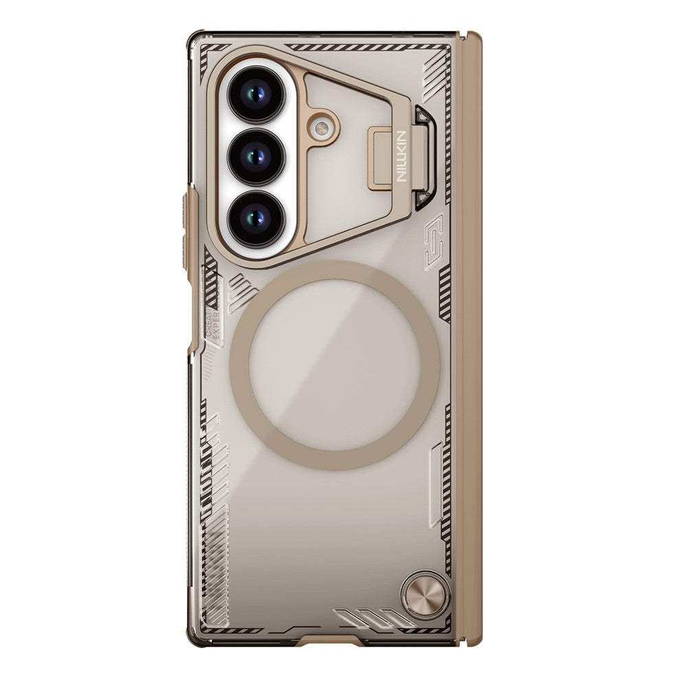 MagSafe futrola za Samsung Galaxy Z Fold7 F966, Nillkin, Iceblade Prop sa izrezom za kameru, Braon
