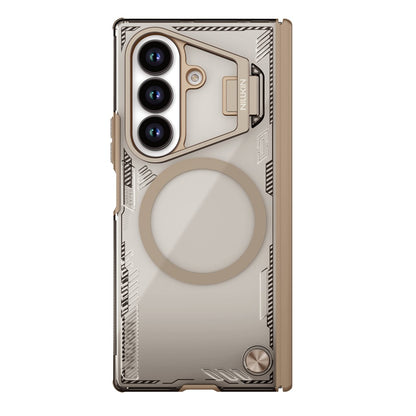 MagSafe futrola za Samsung Galaxy Z Fold7 F966, Nillkin, Iceblade Prop sa izrezom za kameru, Braon