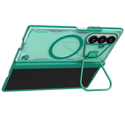 MagSafe futrola za Samsung Galaxy Z Fold7 F966, Nillkin, Iceblade Prop sa izrezom za kameru, Zelena