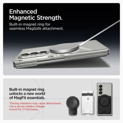 Futrola MagSafe za Samsung Galaxy Z Fold7 F966, Spigen, Air Skin, Providna