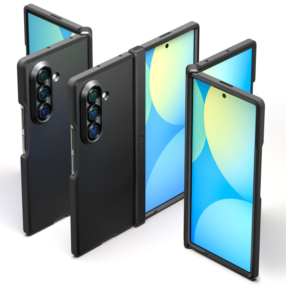 Futrola MagSafe za Samsung Galaxy Z Fold7 F966, Spigen, Tough Armor Pro, Crna ACS09549