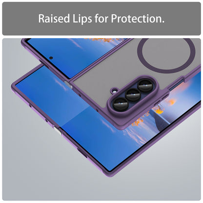 MagSafe futrola za Samsung Galaxy Z Fold7 F966, Techsuit, HaloFrost II, Ljubičasta