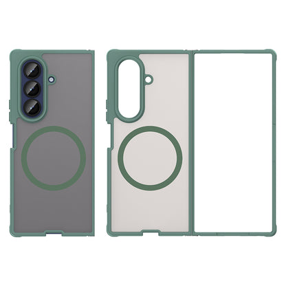 MagSafe futrola za Samsung Galaxy Z Fold7 F966, Techsuit, HaloFrost II, Zelena