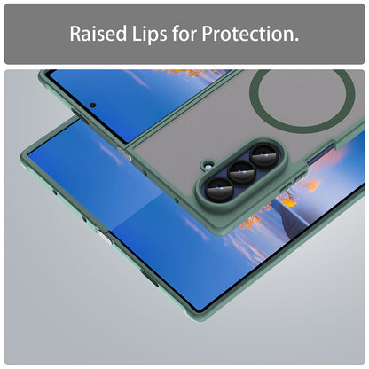 MagSafe futrola za Samsung Galaxy Z Fold7 F966, Techsuit, HaloFrost II, Zelena
