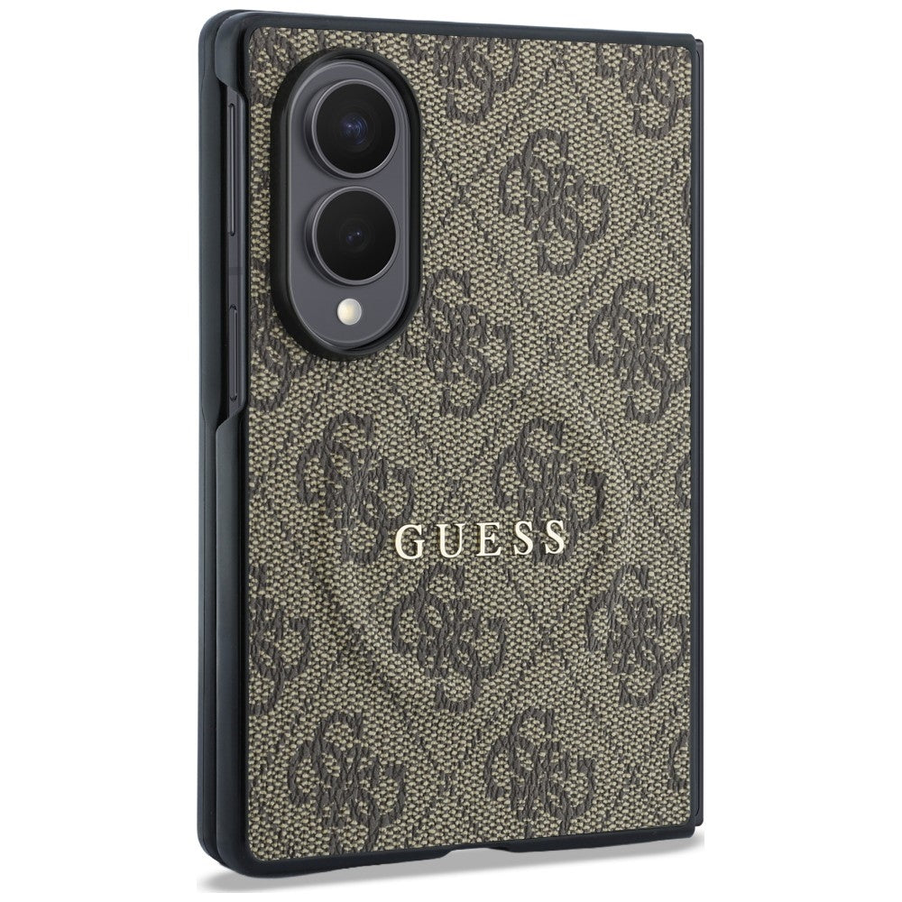 MagSafe futrola za Samsung Galaxy Z Fold8 F971, Guess, 4G Leather Classic, Braon