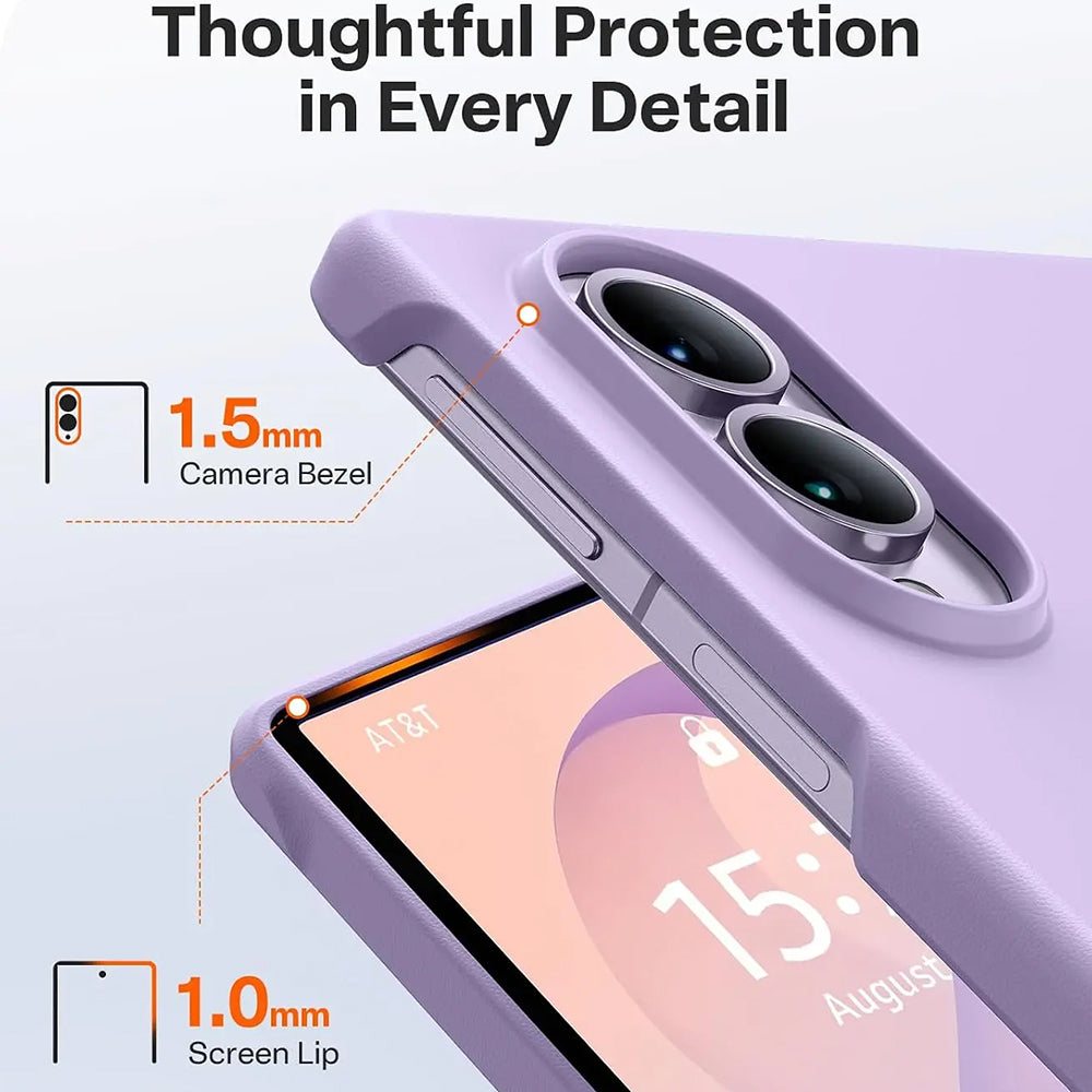 MagSafe futrola za Samsung Galaxy Z Fold8 F971, Torras, Ostand L1 Guardian, Svetlo Ljubičasta