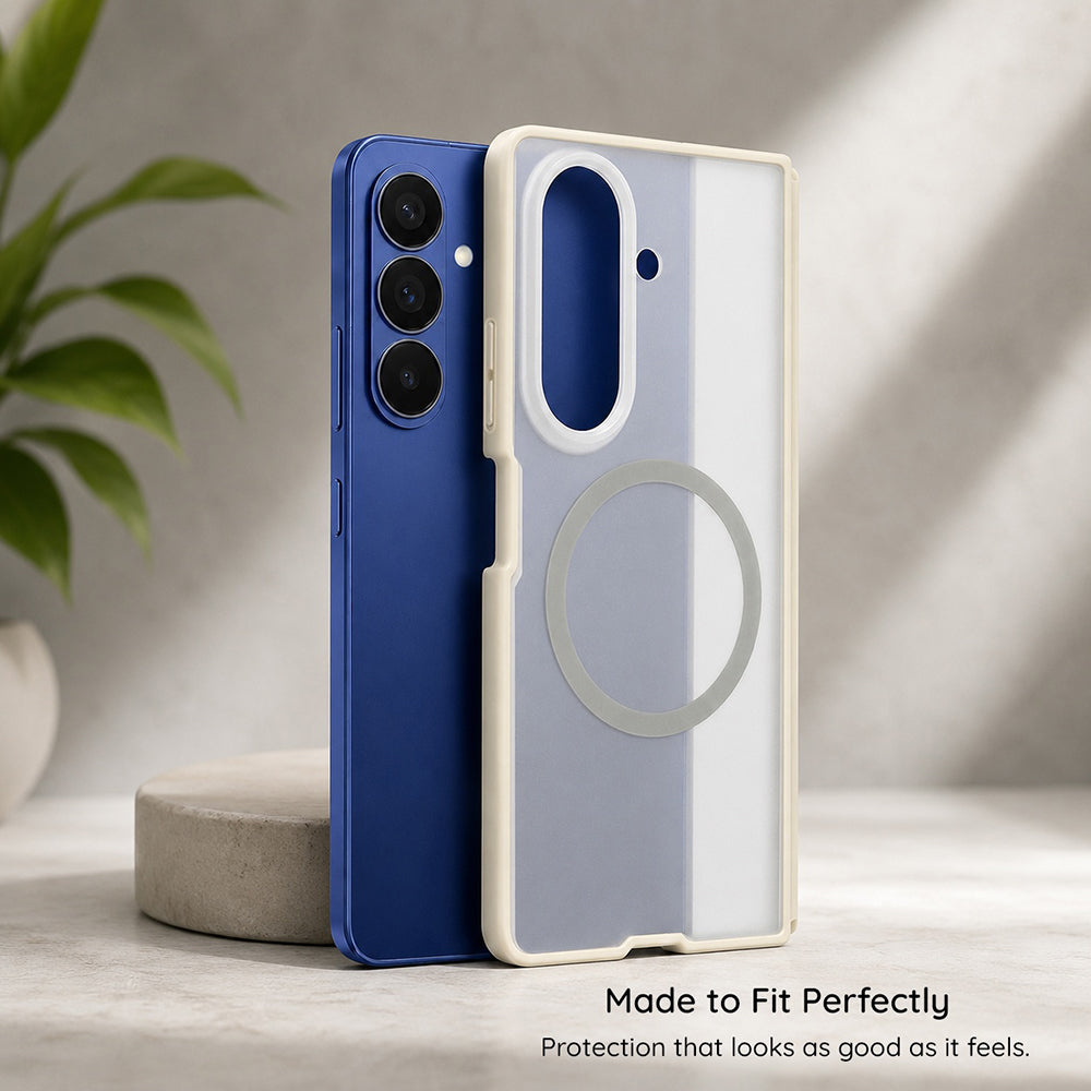 MagSafe futrola za Samsung Galaxy Z Fold8 Ultra F971, Blueo, Skin Friendly Anti-Drop, Siva Satenska