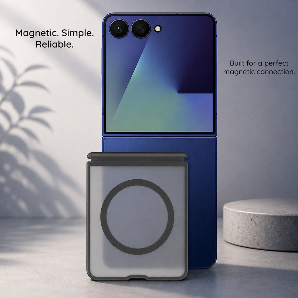 MagSafe futrola za Samsung Galaxy Z Fold8 Ultra F971, Blueo, prijatna za kožu, protiv pada, crna satenska