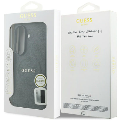MagSafe futrola za Samsung Galaxy Z Fold8 Ultra F976, Guess, 4G Leather Classic, Crna
