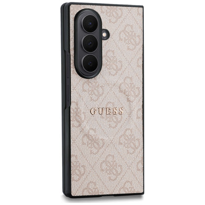 MagSafe futrola za Samsung Galaxy Z Fold8 Ultra F976, Guess, 4G Leather Classic, Roze