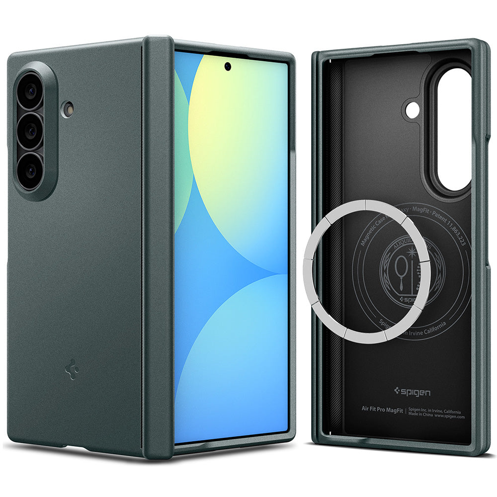 MagSafe futrola za Samsung Galaxy Z Fold8 Ultra F976, Spigen, Air Fit Pro, Zelena ACS11493