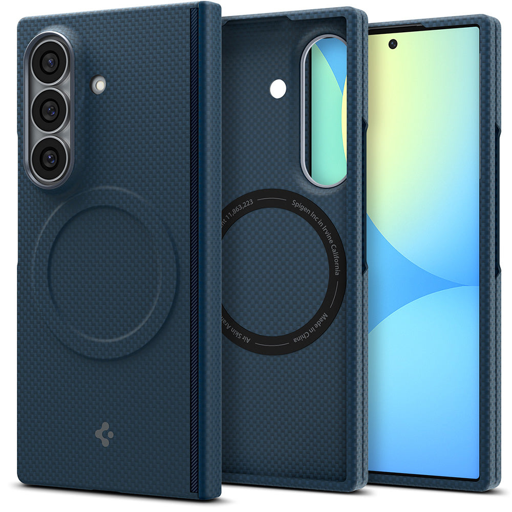 MagSafe futrola za Samsung Galaxy Z Fold8 Ultra F976, Spigen, Air Skin, Tamnoplava ACS11852