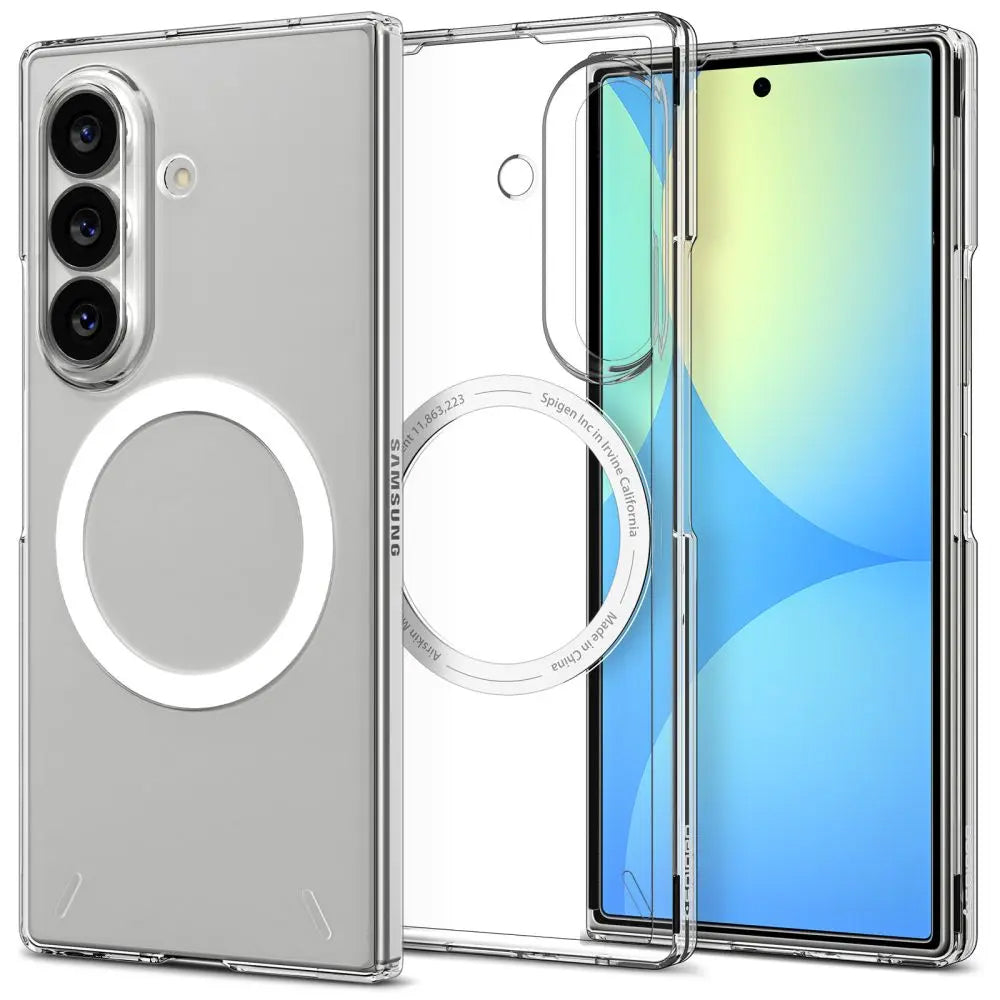 MagSafe futrola za Samsung Galaxy Z Fold8 Ultra F976, Spigen, Air Skin, Providna Bela ACS11505