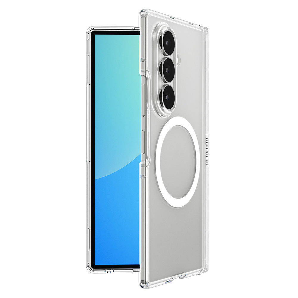 MagSafe futrola za Samsung Galaxy Z Fold8 Ultra F976, Spigen, Ultra Hybrid Pro, Providna Bela ACS11506
