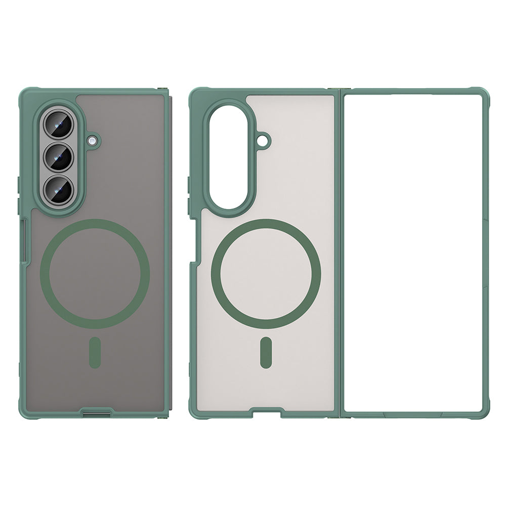 MagSafe futrola za Samsung Galaxy Z Fold8 Ultra F976, Techsuit, HaloFrost II, Zelena