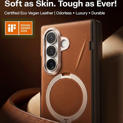 MagSafe futrola za Samsung Galaxy Z Fold8 Ultra F976, Torras, QPRO Leather, Braon