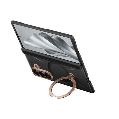 MagSafe futrola za Samsung Galaxy Z Fold8 Ultra F976, Torras, QPRO Leather, Crna