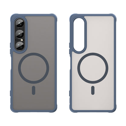 MagSafe futrola za Sony Xperia 1 VII, Techsuit, HaloFrost II, Tamnoplava