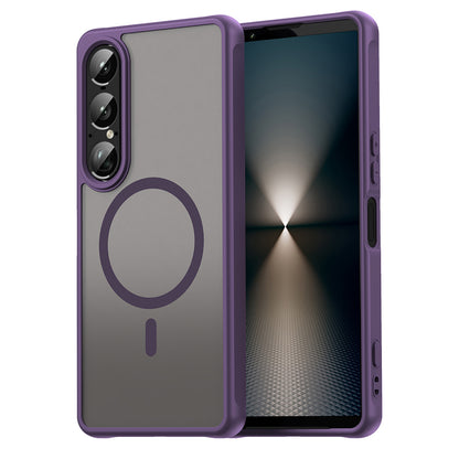 MagSafe futrola za Sony Xperia 1 VII, Techsuit, HaloFrost II, Ljubičasta