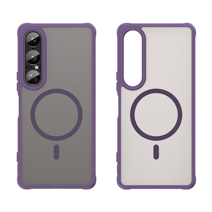 MagSafe futrola za Sony Xperia 1 VII, Techsuit, HaloFrost II, Ljubičasta