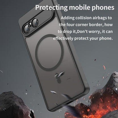 Futrola MagSafe za Sony Xperia 10 VII, Techsuit, HaloFrost II, Crna