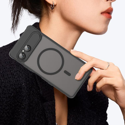 Futrola MagSafe za Sony Xperia 10 VII, Techsuit, HaloFrost II, Crna