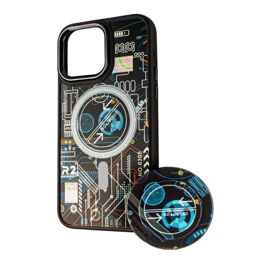 MagSafe futrola za Xiaomi Redmi A2 / A1, BOTER, MagPopsocket Technology, Višebojna