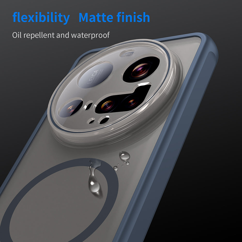 Futrola MagSafe za Xiaomi 15 Ultra, Techsuit, HaloFrost II, Teget