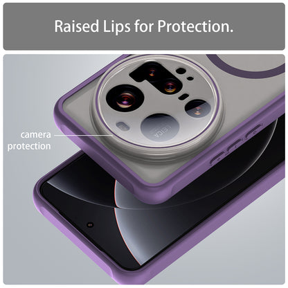 MagSafe futrola za Xiaomi 15 Ultra, Techsuit, HaloFrost II, Ljubičasta