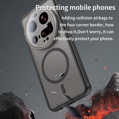 MagSafe futrola za Xiaomi 15 Ultra, Techsuit, HaloFrost II, Crna