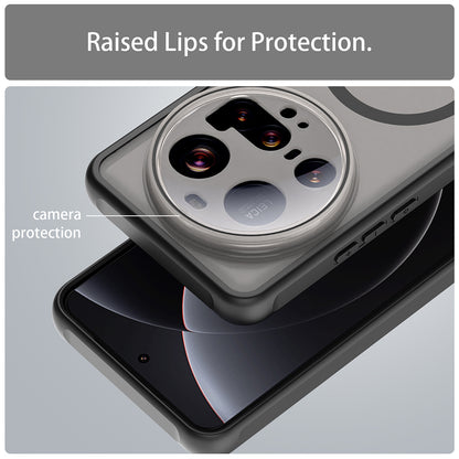 MagSafe futrola za Xiaomi 15 Ultra, Techsuit, HaloFrost II, Crna